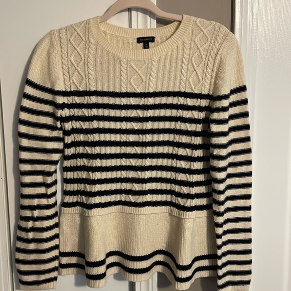 Talbots peplum sweater - Picture 1 of 5